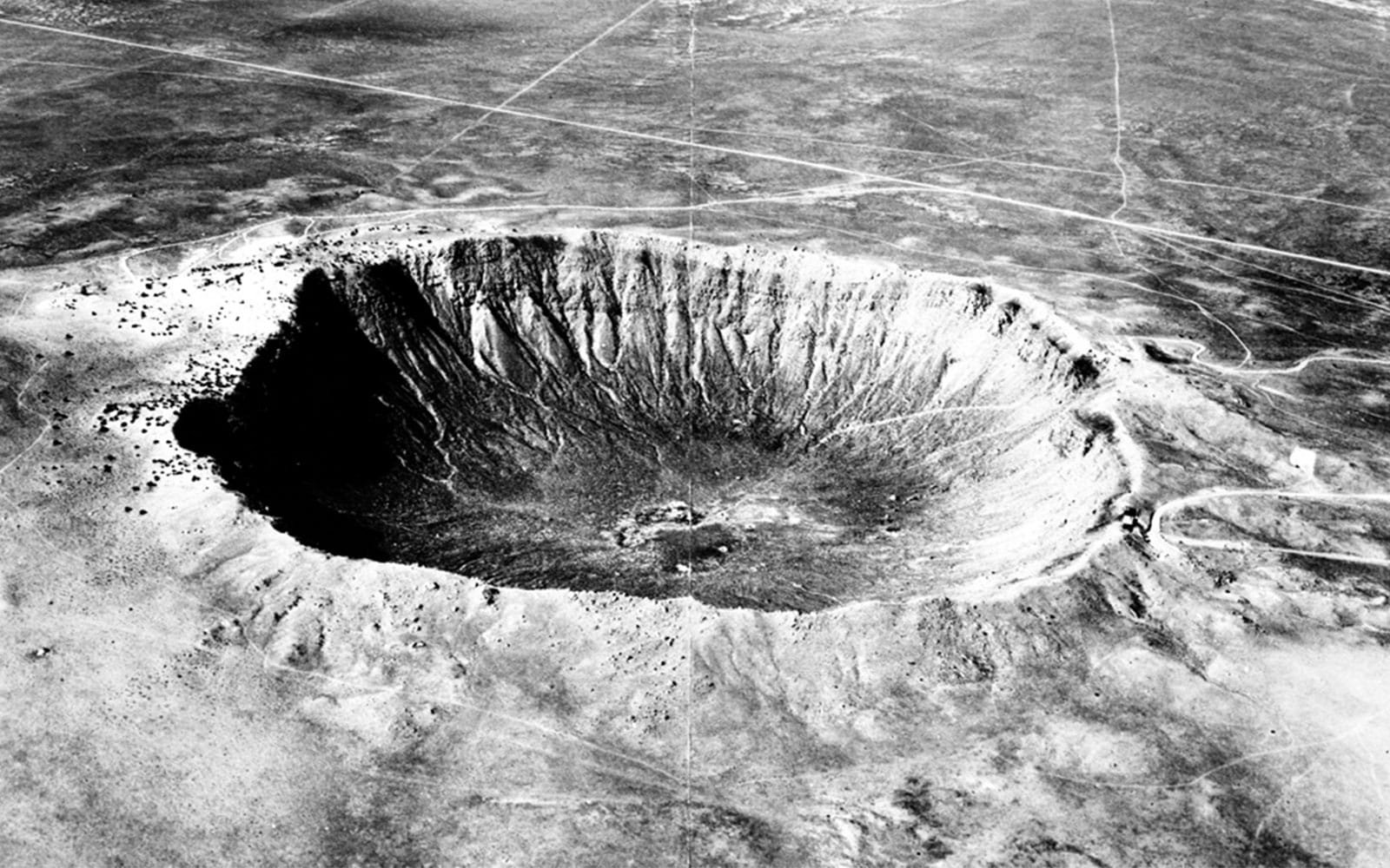 Meteorite crater